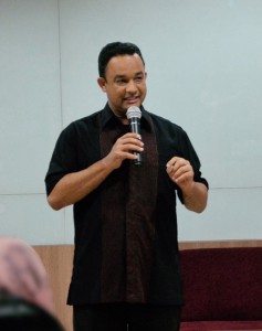 Anies Baswedan at SBM ITB Jakarta
