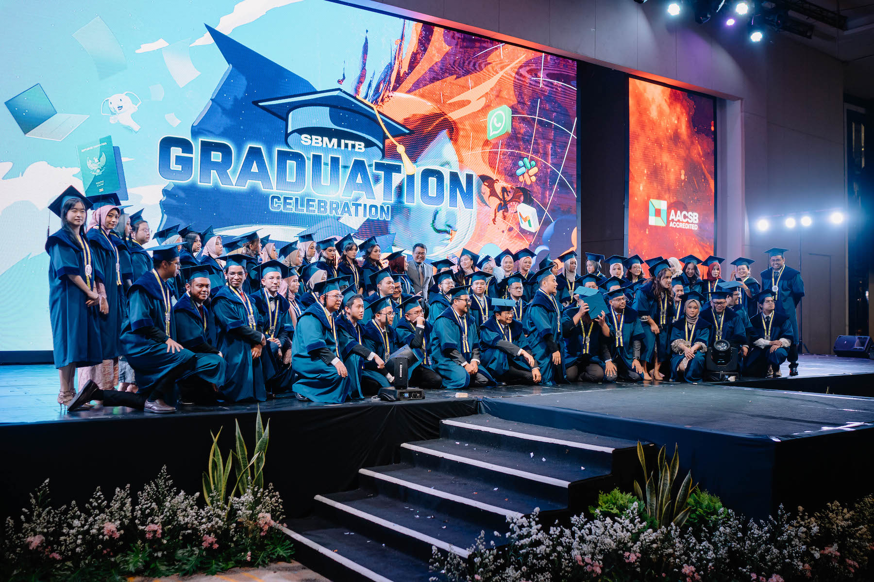 Sbmi Graduation 457 graduates attended the second day of SBM ITB's October 2023 ...
