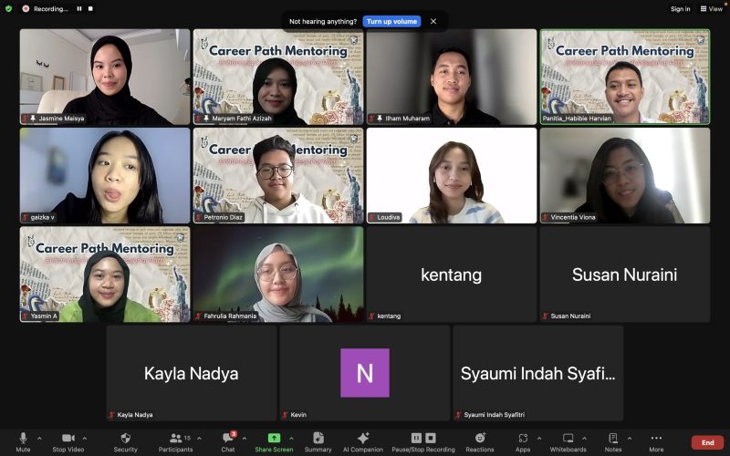 Kmm itb holds career path mentoring learning to create cvs and prepare